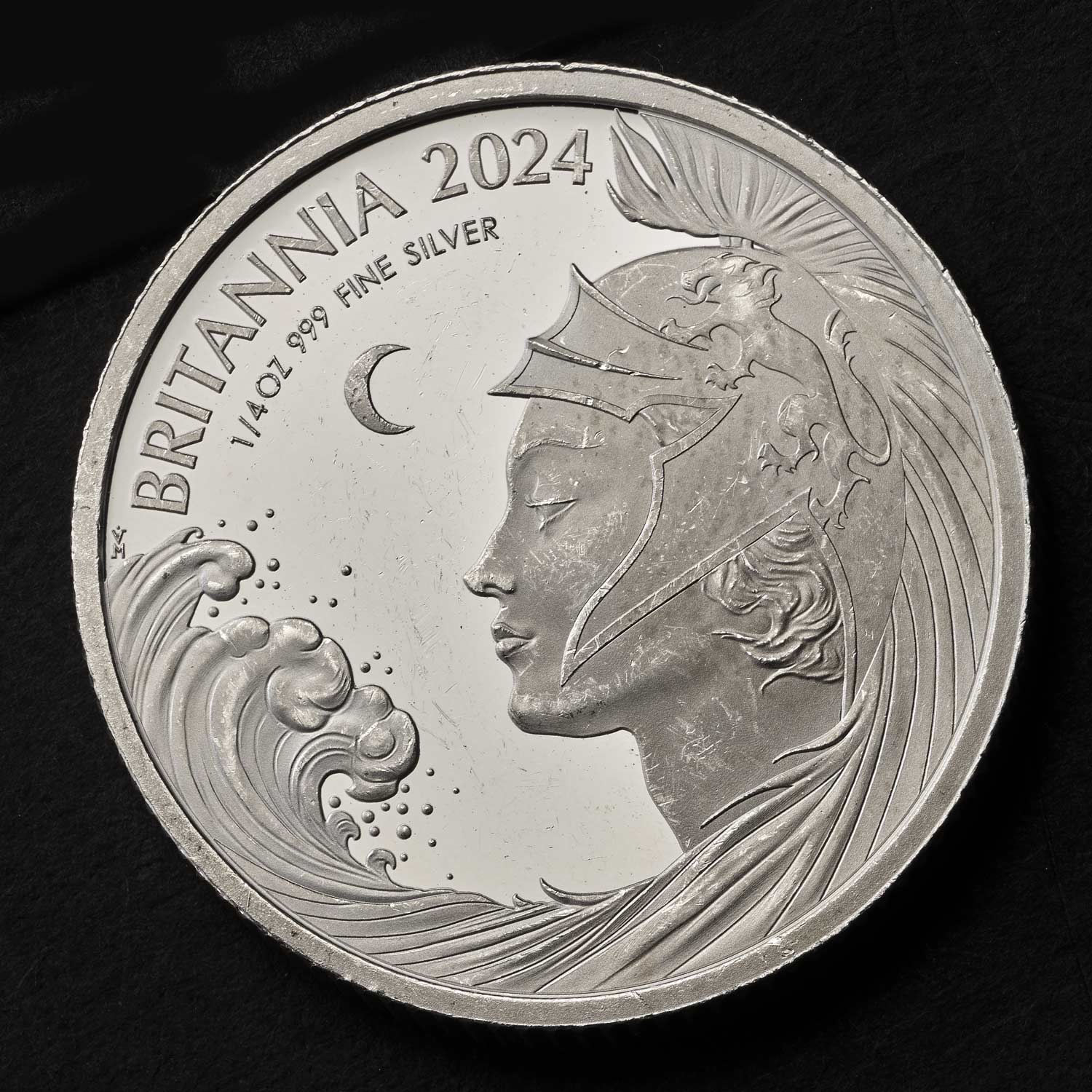 Britannia 2024 UK 1/4oz Silver Proof Coin