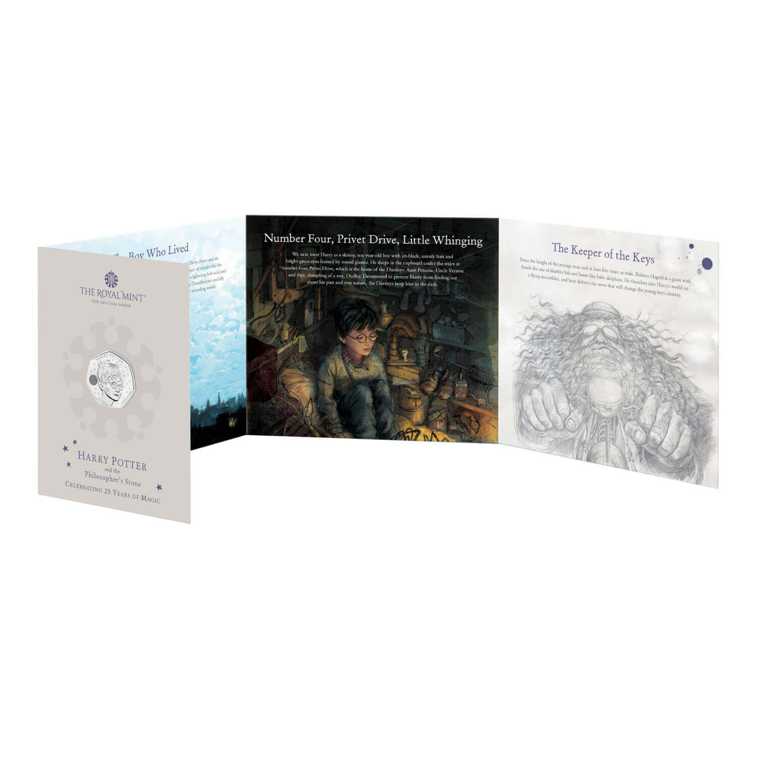 Harry Potter 2022 UK 50p Brilliant Uncirculated Coin