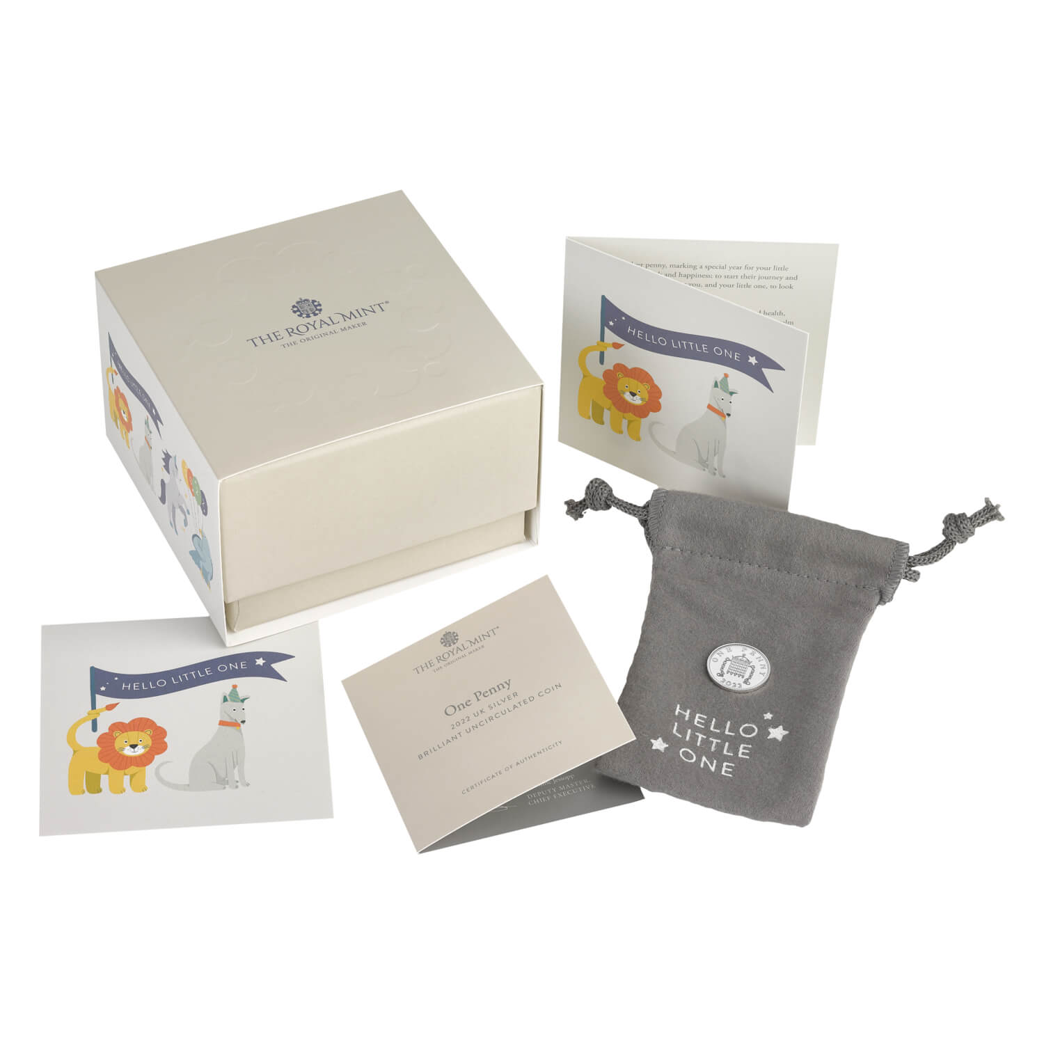 2022 Baby Silver Penny in Gift Box 
