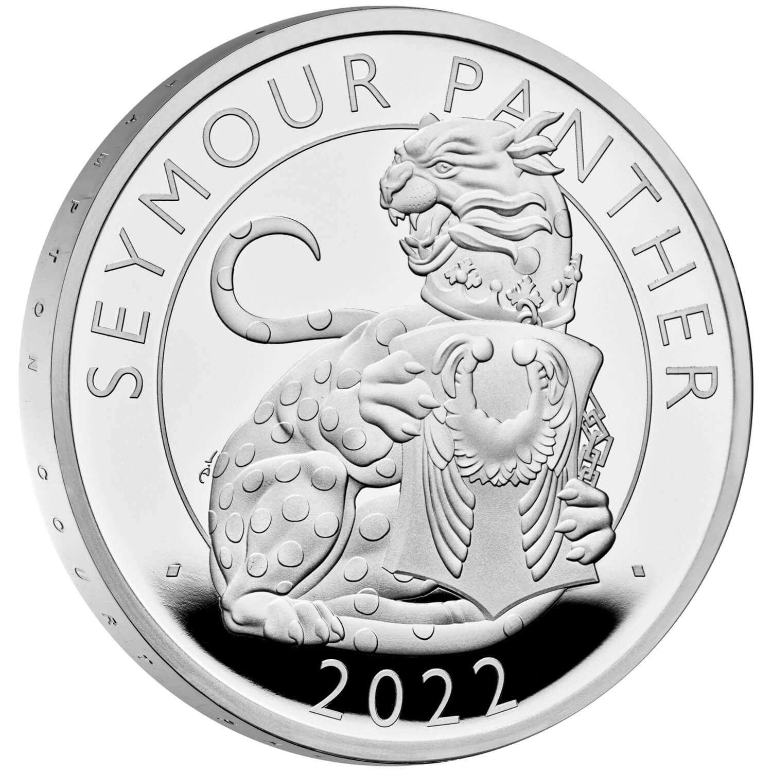 The Seymour Panther 2022 UK 2oz Silver Proof Coin