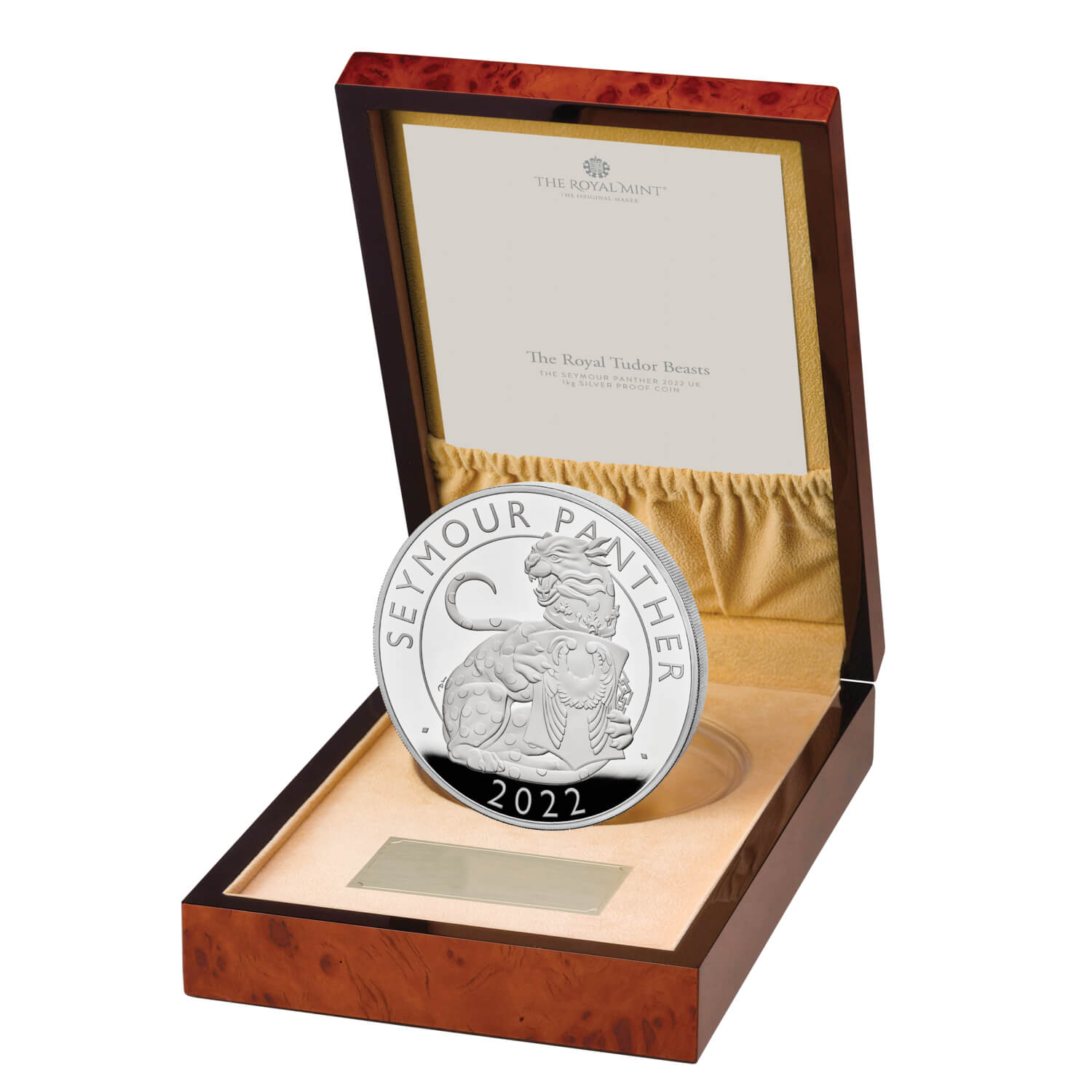 The Seymour Panther 2022 UK 1kg Silver Proof Coin