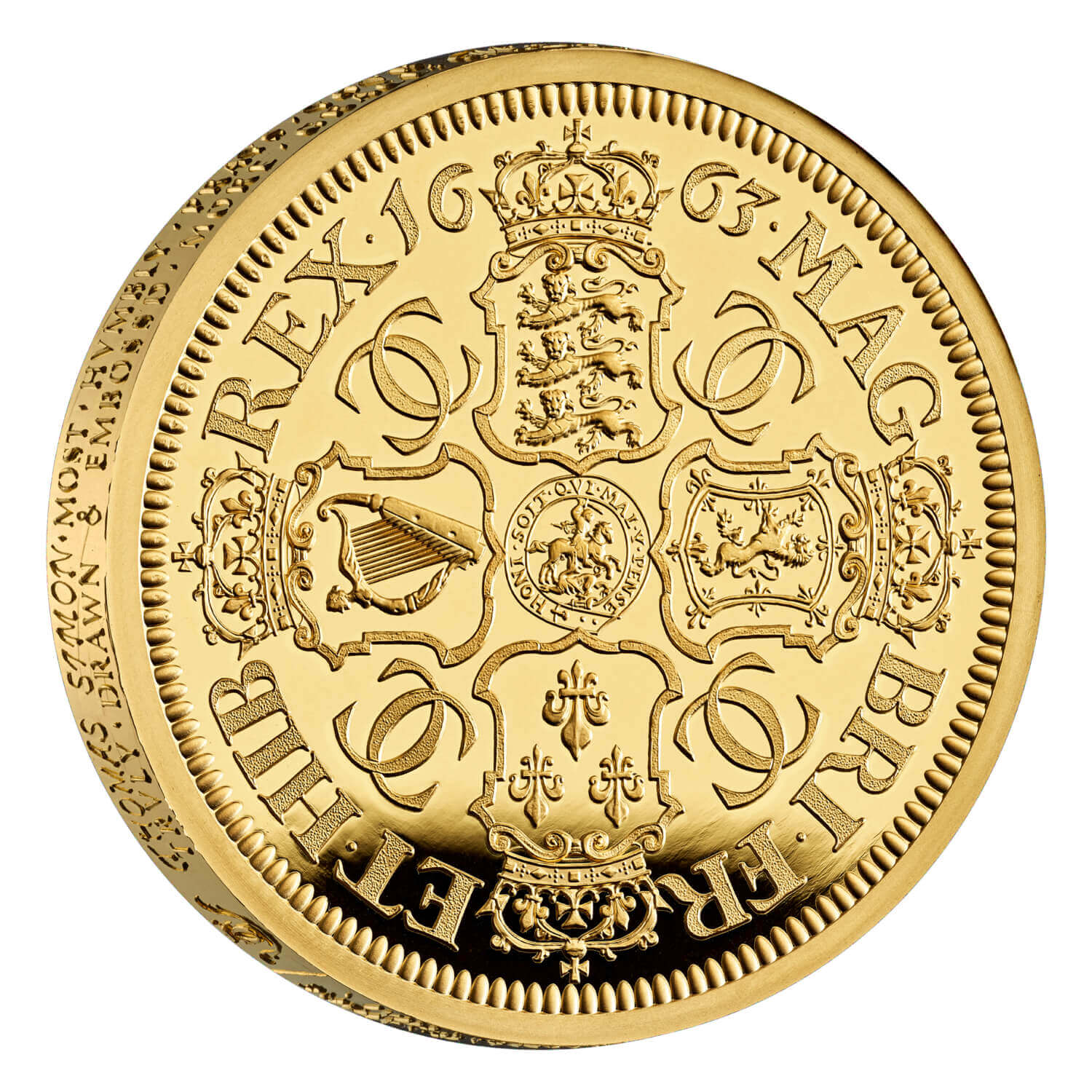 Great Engravers Petition Crown 2023 UK 2oz Gold Proof Two-Coin Set