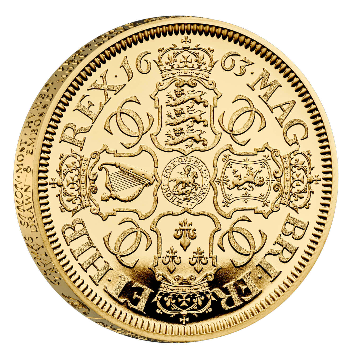 Great Engravers Petition Crown 2023 UK 5oz Gold Proof Two-Coin Set