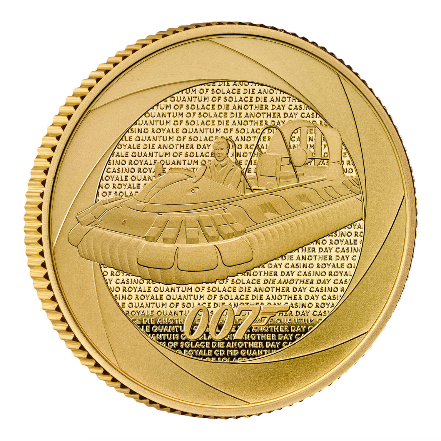 Bond Films of the 2000s 2024 UK 1/4oz Gold Proof Coin