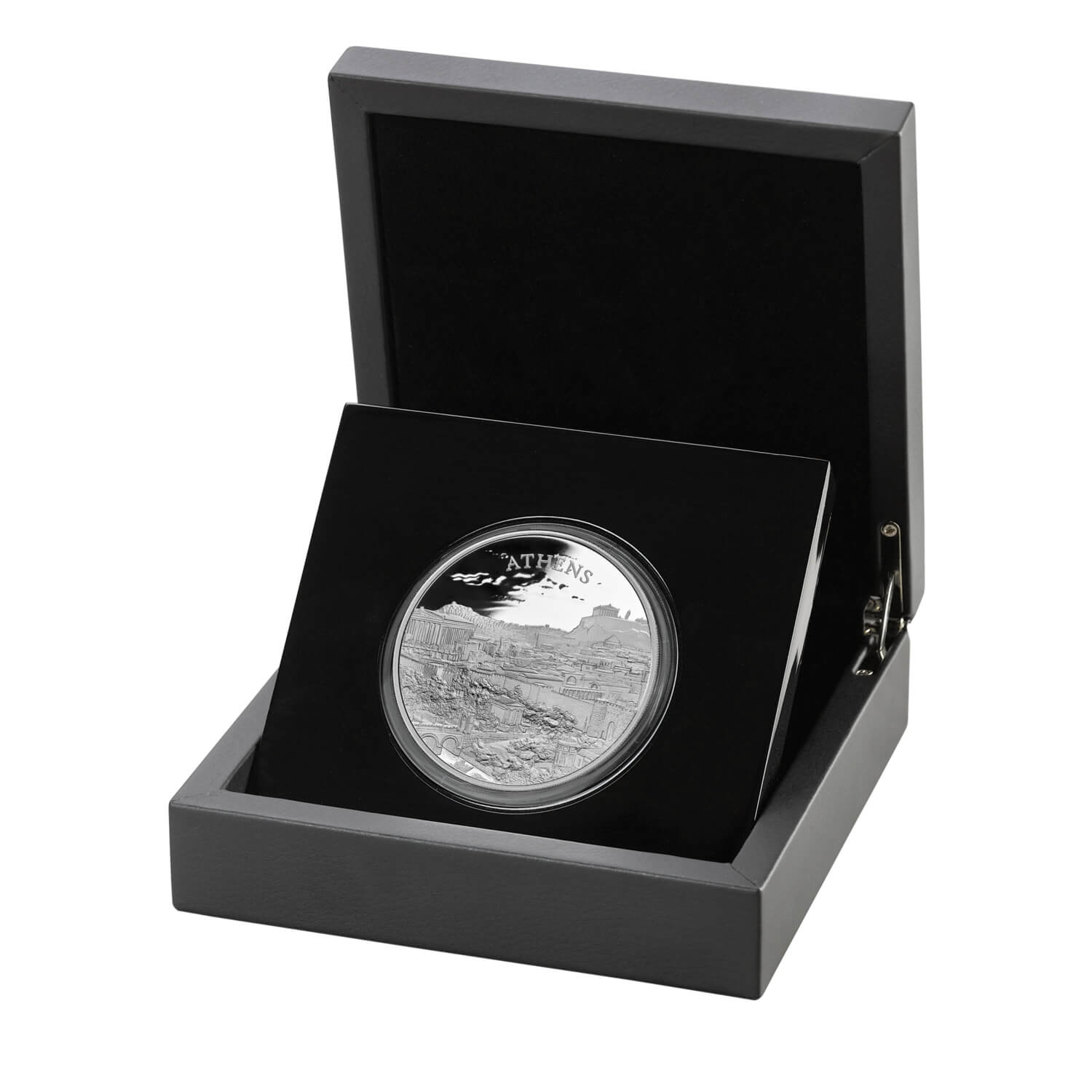 City Views Athens 2025 5oz Silver Proof Coin