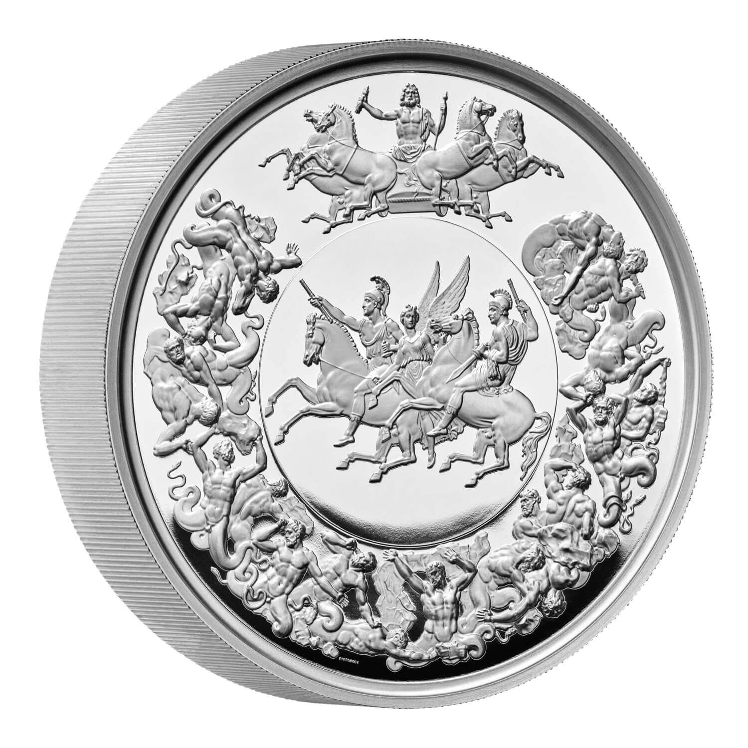 The Waterloo Medal Victory 2025 UK 10oz Silver Proof Coin 