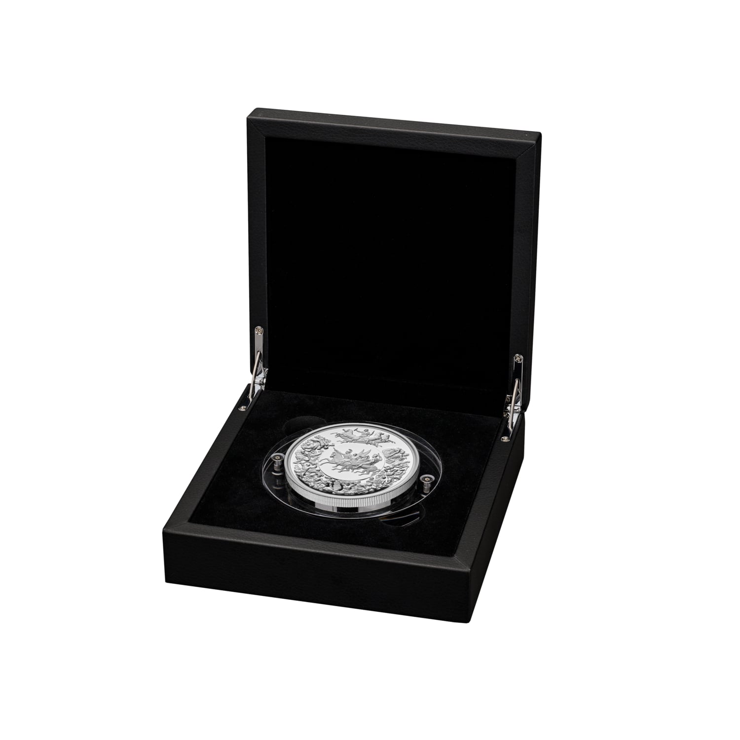 The Waterloo Medal Victory 2025 UK 5oz Silver Proof Coin 
