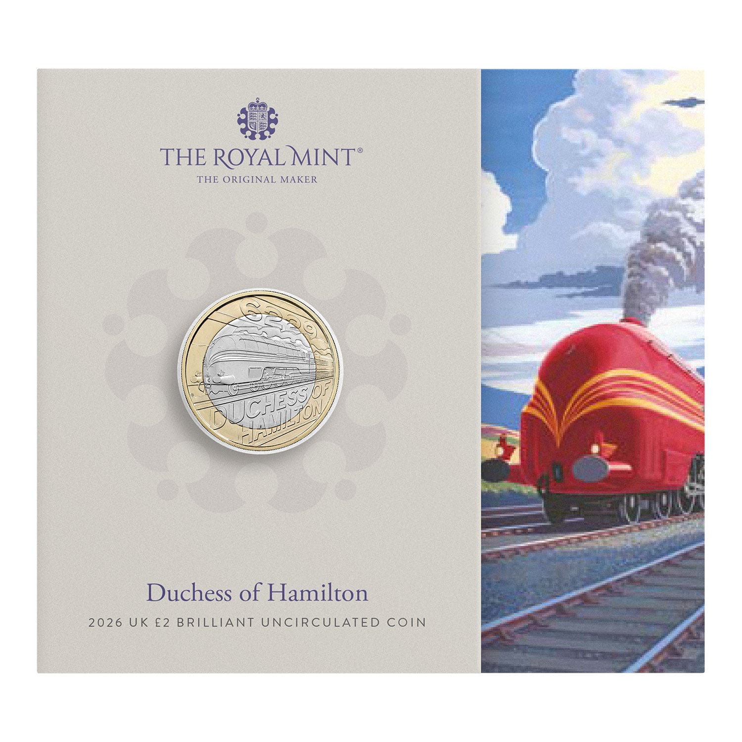 2026年 英国 ダッチェス・オブ・ハミルトン 2ポンド貨 BU