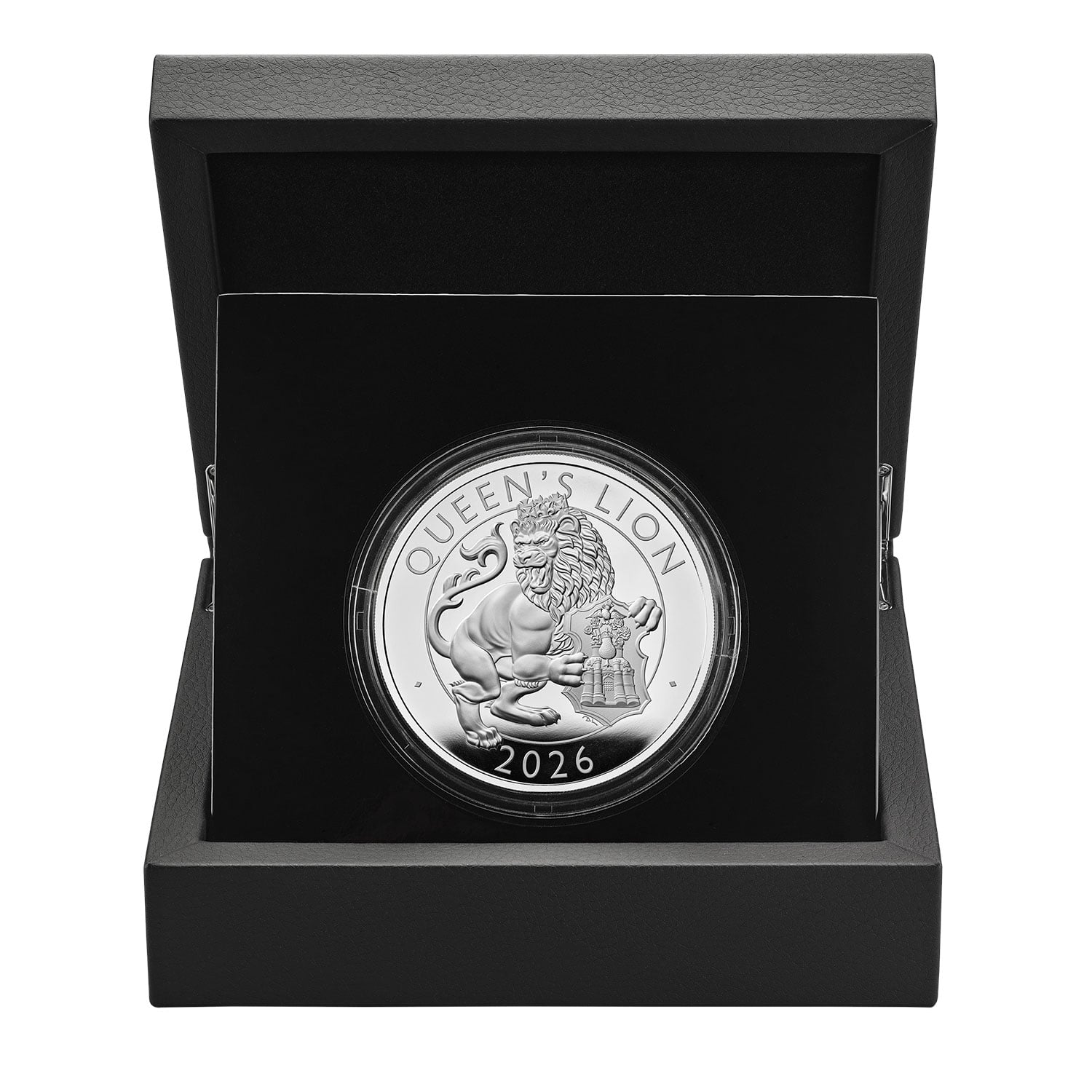 The Royal Tudor Beasts The Queen's Lion 2026 UK 5oz Silver Proof Coin