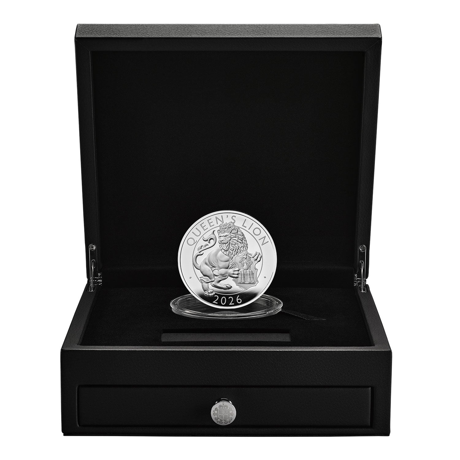 The Royal Tudor Beasts The Queen's Lion 2026 UK 10oz Silver Proof Coin