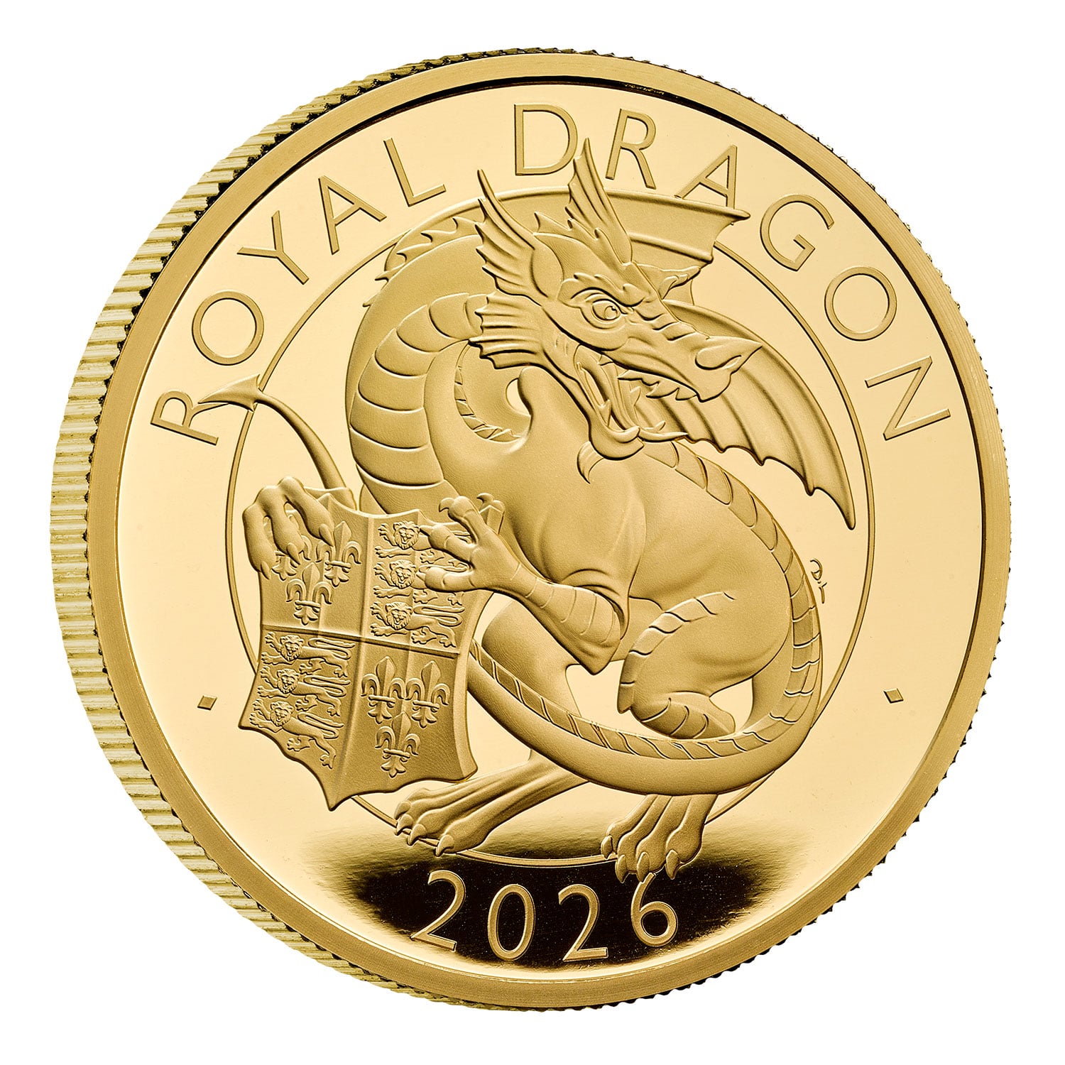 The Royal Tudor Beasts The Royal Dragon 2026 UK 1oz Gold Proof Coin