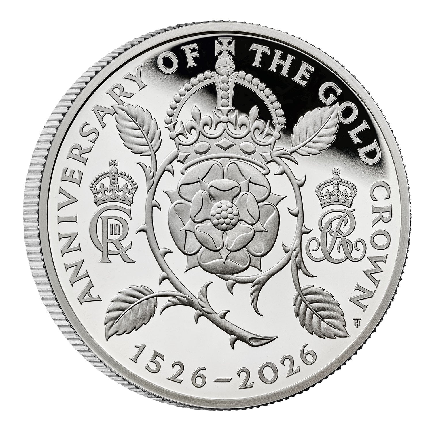 500 Years of the Crown 2026 UK £5 Silver Proof Coin