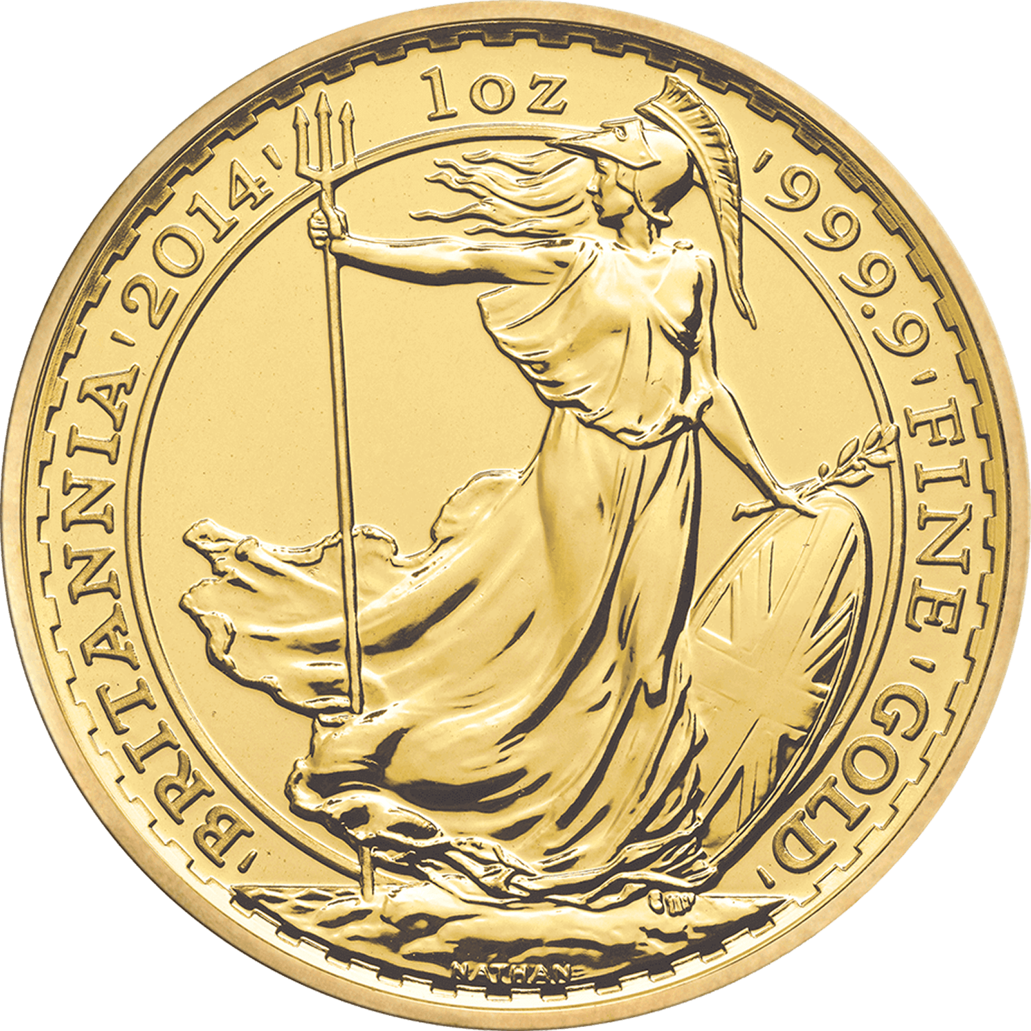 Britannia 2014 1 oz Gold Coin