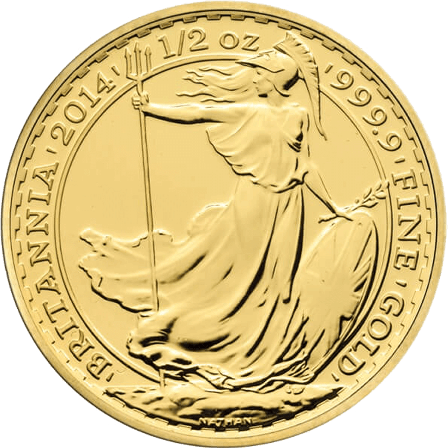 Britannia 2014 1/2 oz Gold Coin