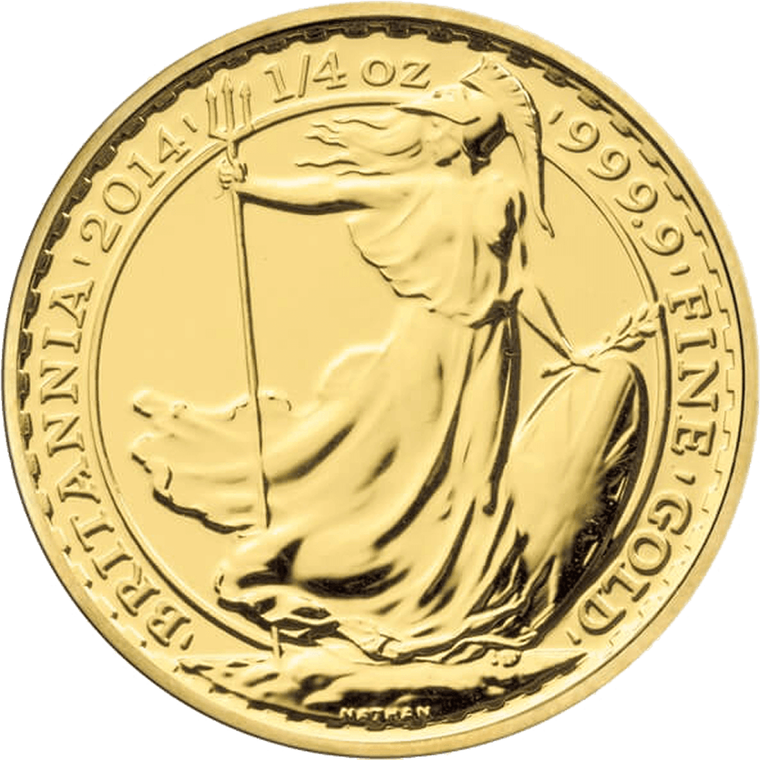 Britannia 2014 1/4 oz Gold Coin