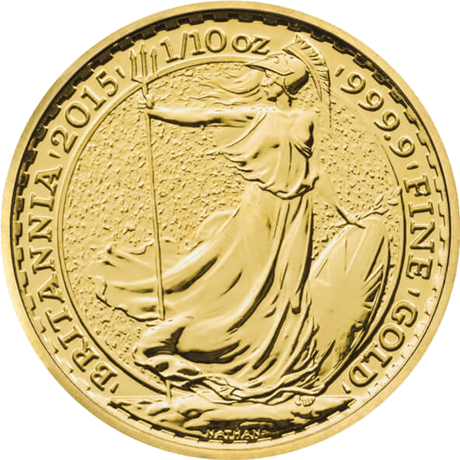 Britannia 2015 1/10 oz Gold Coin
