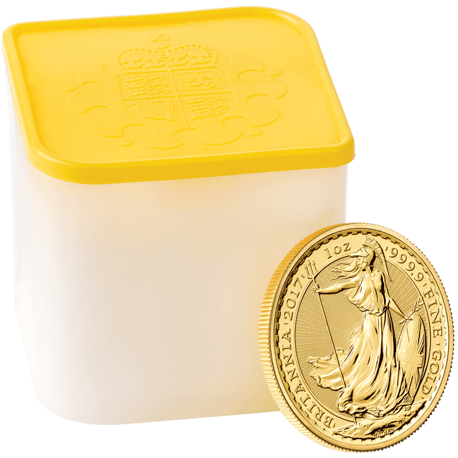Britannia 2017 1 oz Gold Ten Coin Tube
