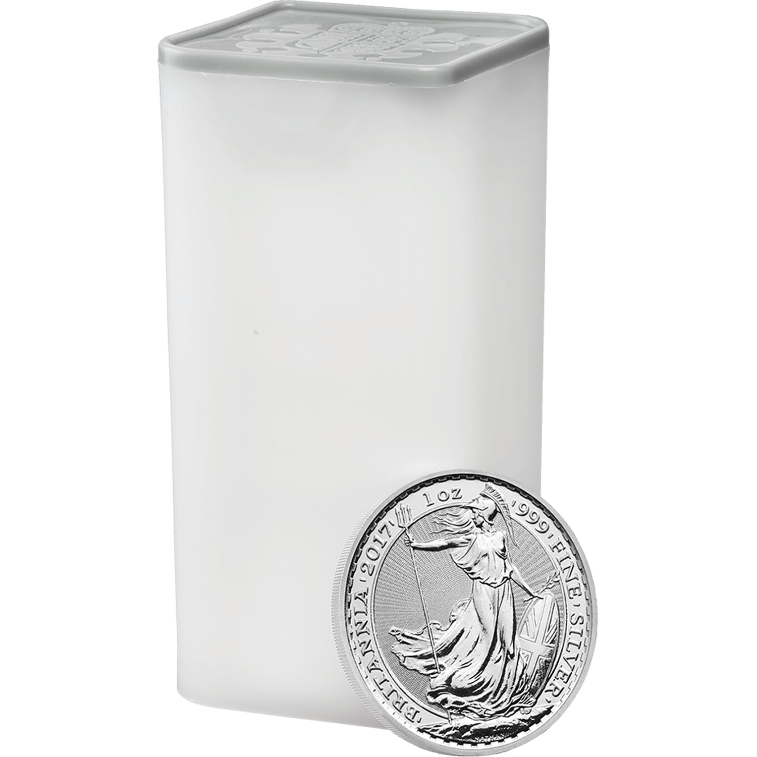 Britannia 2017 1 oz Silver Twenty Five Coin Tube
