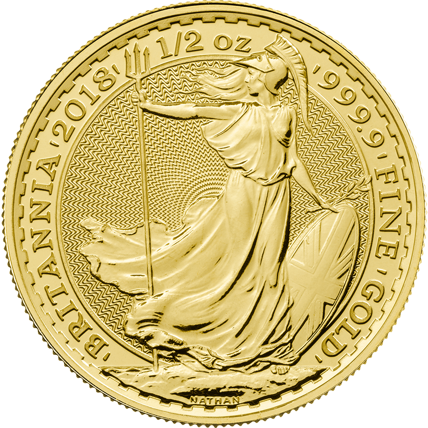 Britannia 2018 1/2 oz Gold Coin