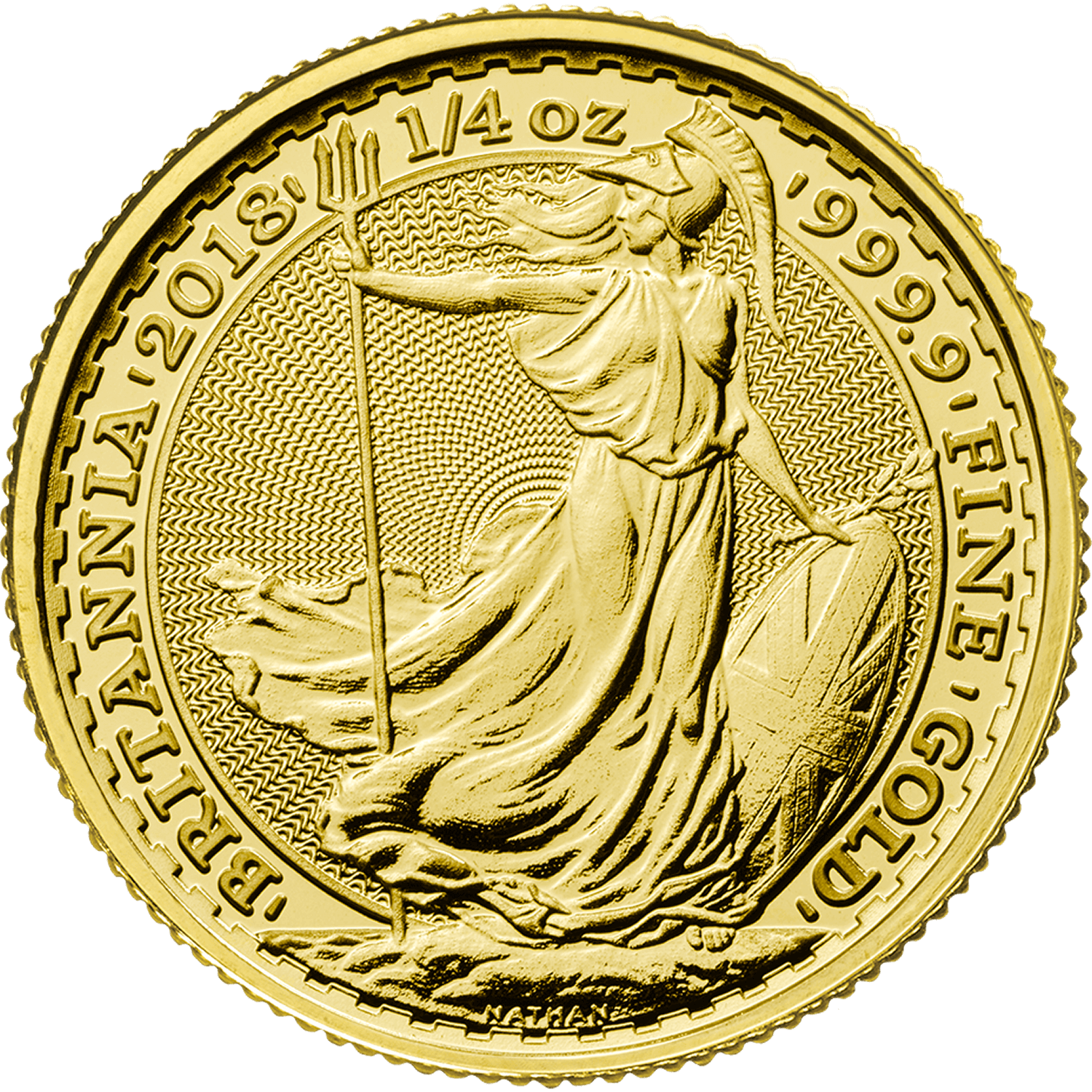 Britannia 2018 1/4 oz Gold Coin