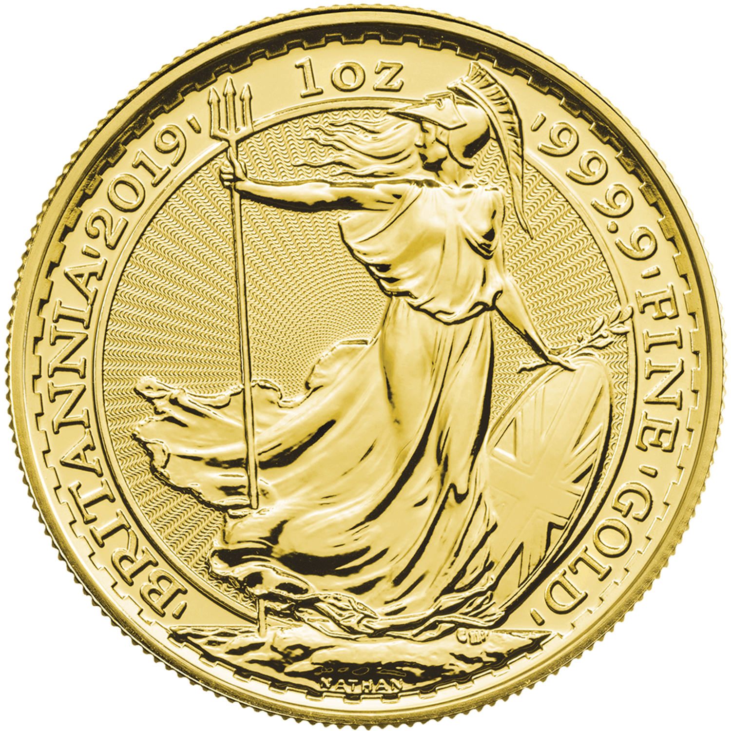 Britannia 2019 1 oz Gold Bullion Coin