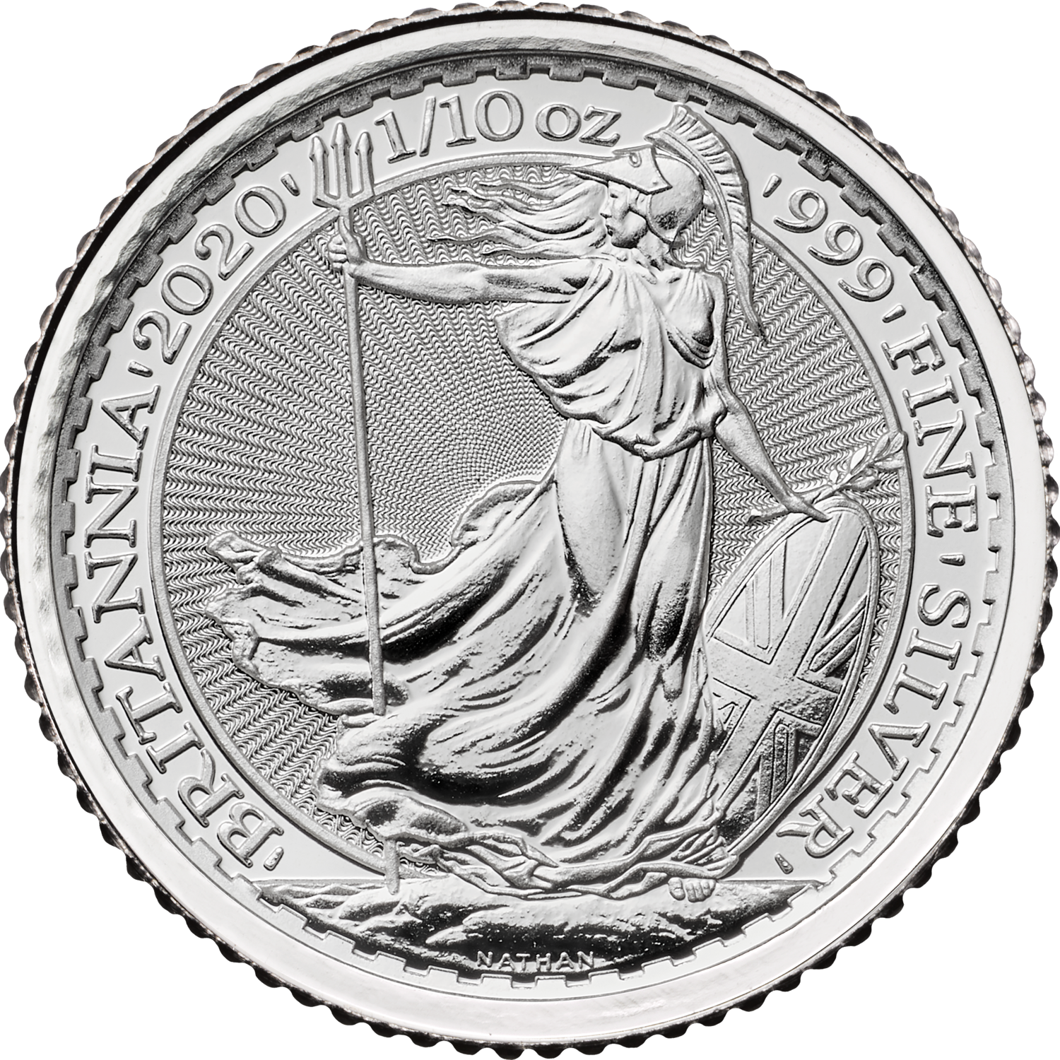 Britannia 2020 Silver 1/10oz Bullion Sixteen Coin Tube