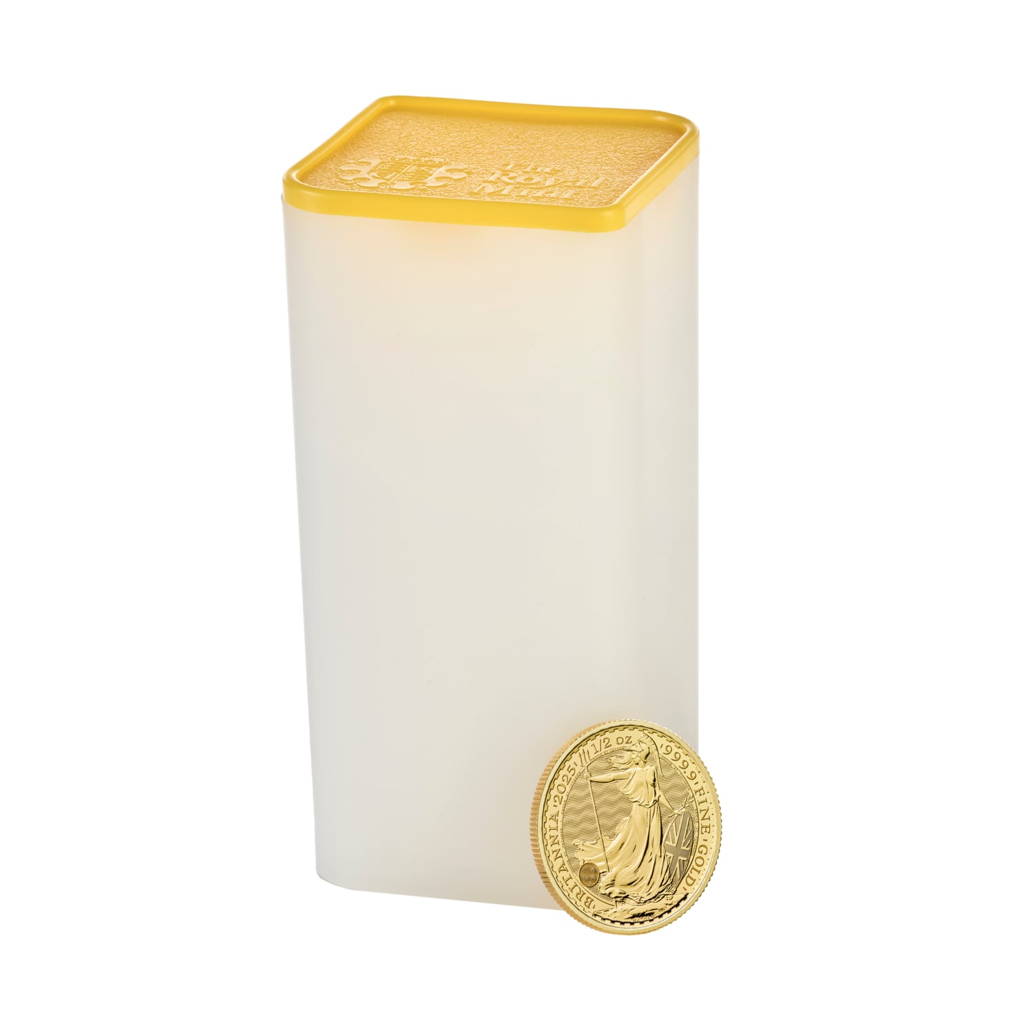 Britannia 2025 1/2oz Gold Bullion Ten-Coin Tube
