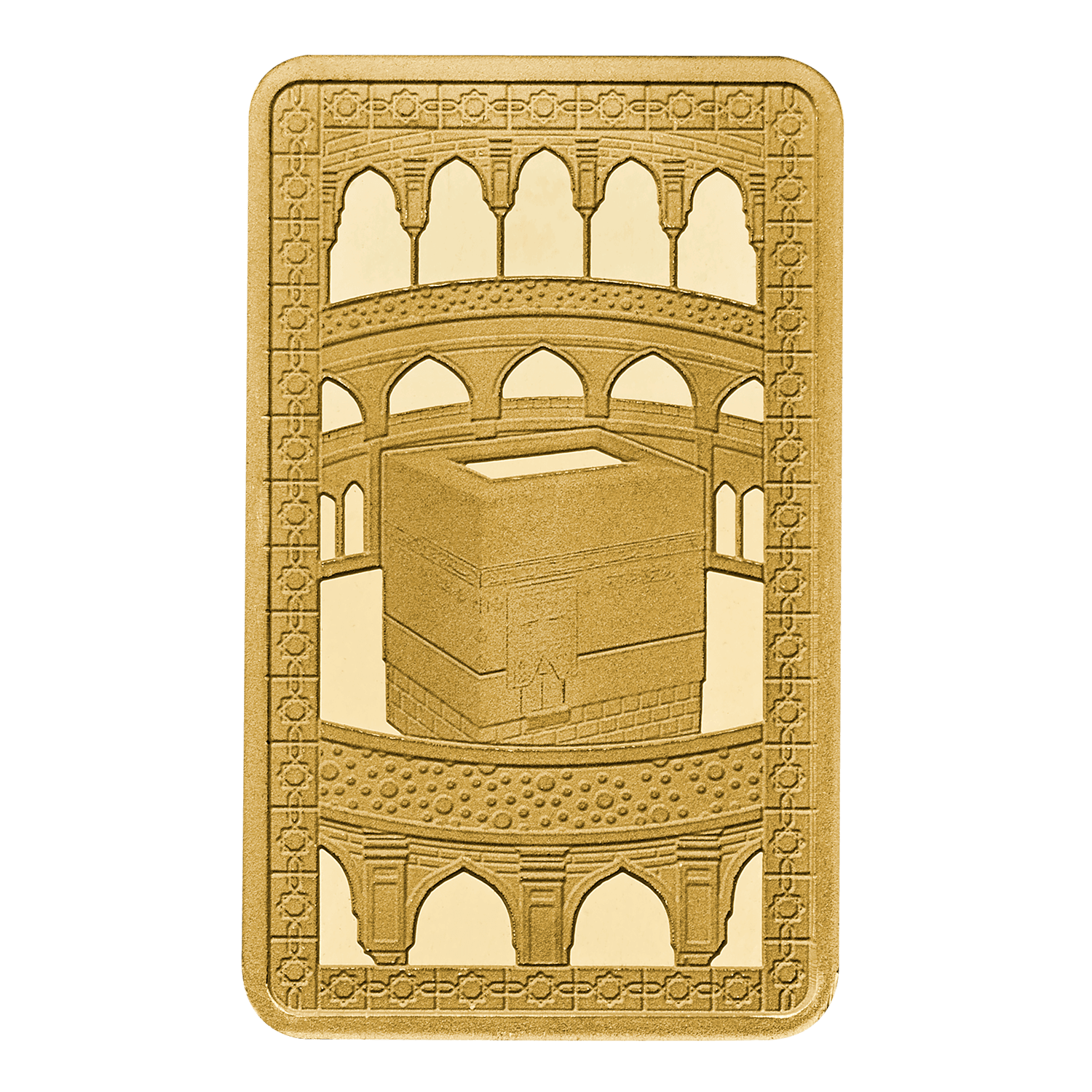 Kaaba 1g Gold Bullion Minted Bar