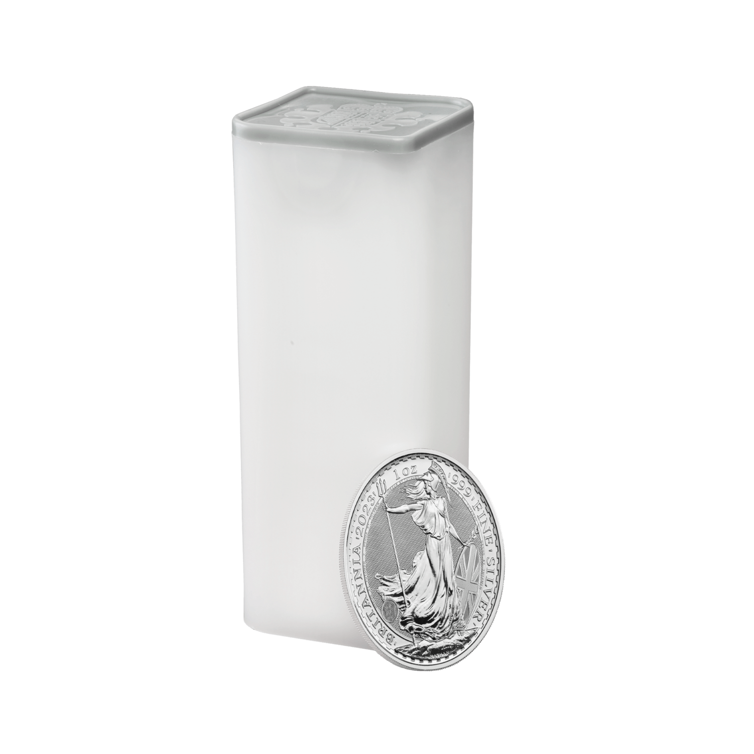 Britannia 2023 1 oz Silver Bullion Twenty Five Coin Tube (King Charles III)