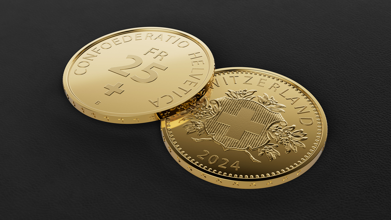 スイス 2024年 25フラン金貨